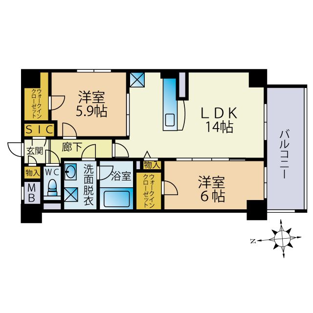 間取図