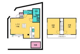 入間郡毛呂山町南台戸建の間取り画像