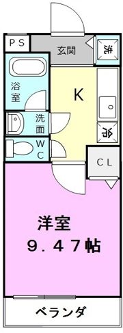 フジパレス太田の間取り画像