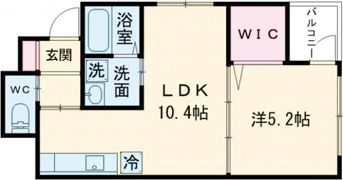 プライマル久留米の間取り画像
