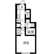 El alivio A棟の間取り画像