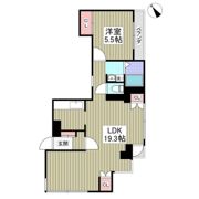 ハウズマンションの間取り画像