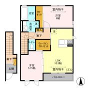 コスモソレイユの間取り画像