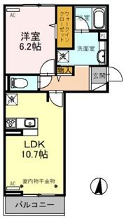 ボンヌール・ミライの間取り画像