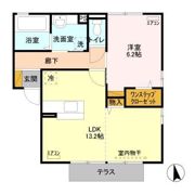 エルハーベンの間取り画像