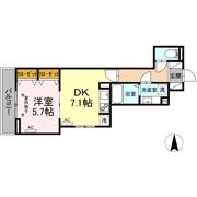 セレスティア扇Ⅱの間取り画像