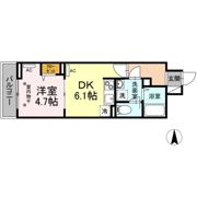 セレスティア扇Ⅱの間取り画像