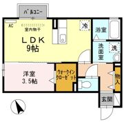ブランズ魚津 A棟の間取り画像