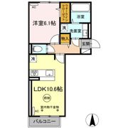 DーROOM SPERANZAの間取り画像