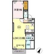 DーROOM ALBAの間取り画像