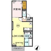 DーROOM ALBAの間取り画像