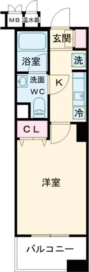 インベスト神戸エアフロントの間取り画像
