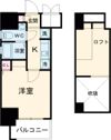 エステムコート神戸県庁前IVグランディオの間取り画像