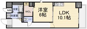 グランツ泉の間取り画像