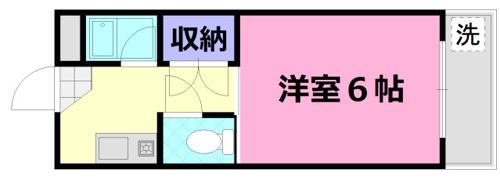 ラ・ヴィJKの間取り画像