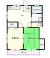 FKコーポの間取り画像