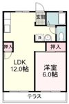 セジュール紀乃の間取り画像