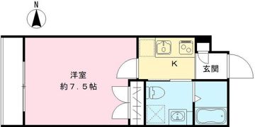 THE GARNET SUITE RESIDENCE 西院Ⅰの間取り画像