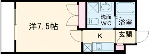 THE GARNET SUITE RESIDENCE 西院Ⅰの間取り画像