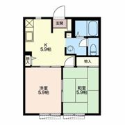 田村フラットⅡの間取り画像