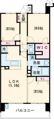 ダイアパレス桑名駅前2の間取り画像