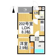 REGALEST浄心の間取り画像