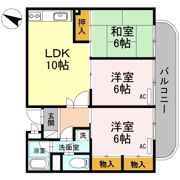 パークス IIの間取り画像