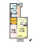 ミエル ブランの間取り画像
