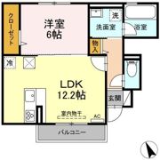 アヴニール西福原 Ⅱの間取り画像