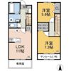 ミラヴィルタス東棟の間取り画像