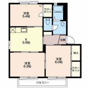 グランバリューAの間取り画像