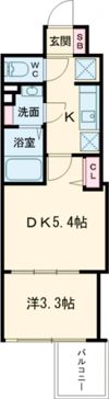 セレニテ神戸ミラクの間取り画像