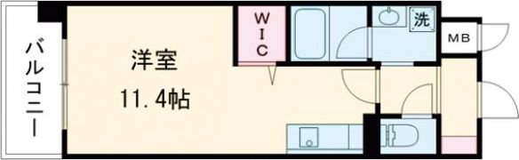 グラーヴェ水前寺の間取り画像