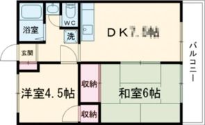 サンシティキタマチ A棟の間取り画像