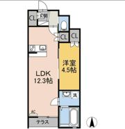 アルヴィータA棟の間取り画像