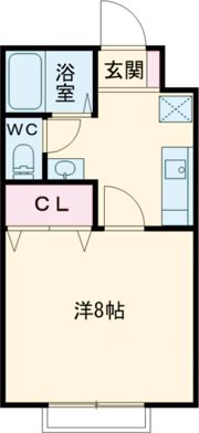 エトワール中曽根C棟の間取り画像
