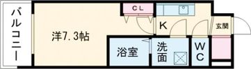 GROOVE今福鶴見の間取り画像