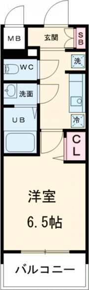 プレサンス THE 神戸の間取り画像