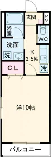 FLECHIR COURT 森下町の間取り画像