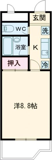 フィオーレ88の間取り画像