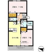 グランディールⅡの間取り画像