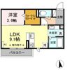 J．サイプレス Bの間取り画像