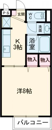 グランメールドルフAの間取り画像