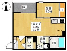 REGALEST 神宮寺（レガリスト ジングウジ）の間取り画像