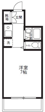 ウインベルソロ西川口第10の間取り画像