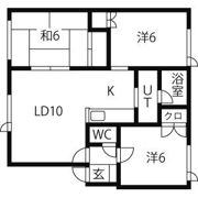 メゾンド堤Ⅱの間取り画像