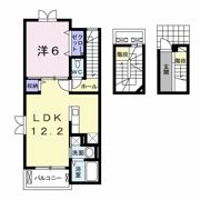 ハイツネゴシの間取り画像