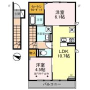 メゾンコスモスの間取り画像