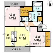 グランドゥール シャルマンの間取り画像