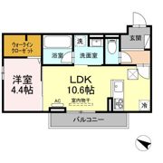 キャトル・セゾンの間取り画像
